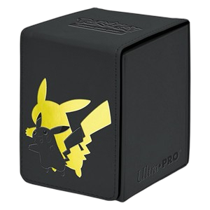 Ultra Pro – Elite Series Alcove Flip Box Pikachu (100 Karten, Premium Deckbox)
