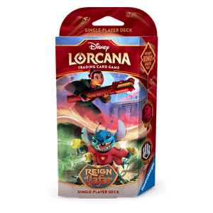 Disney Lorcana - Domäne von Dschafar: Rubin & Stahl Starter Deck (Deutsch)