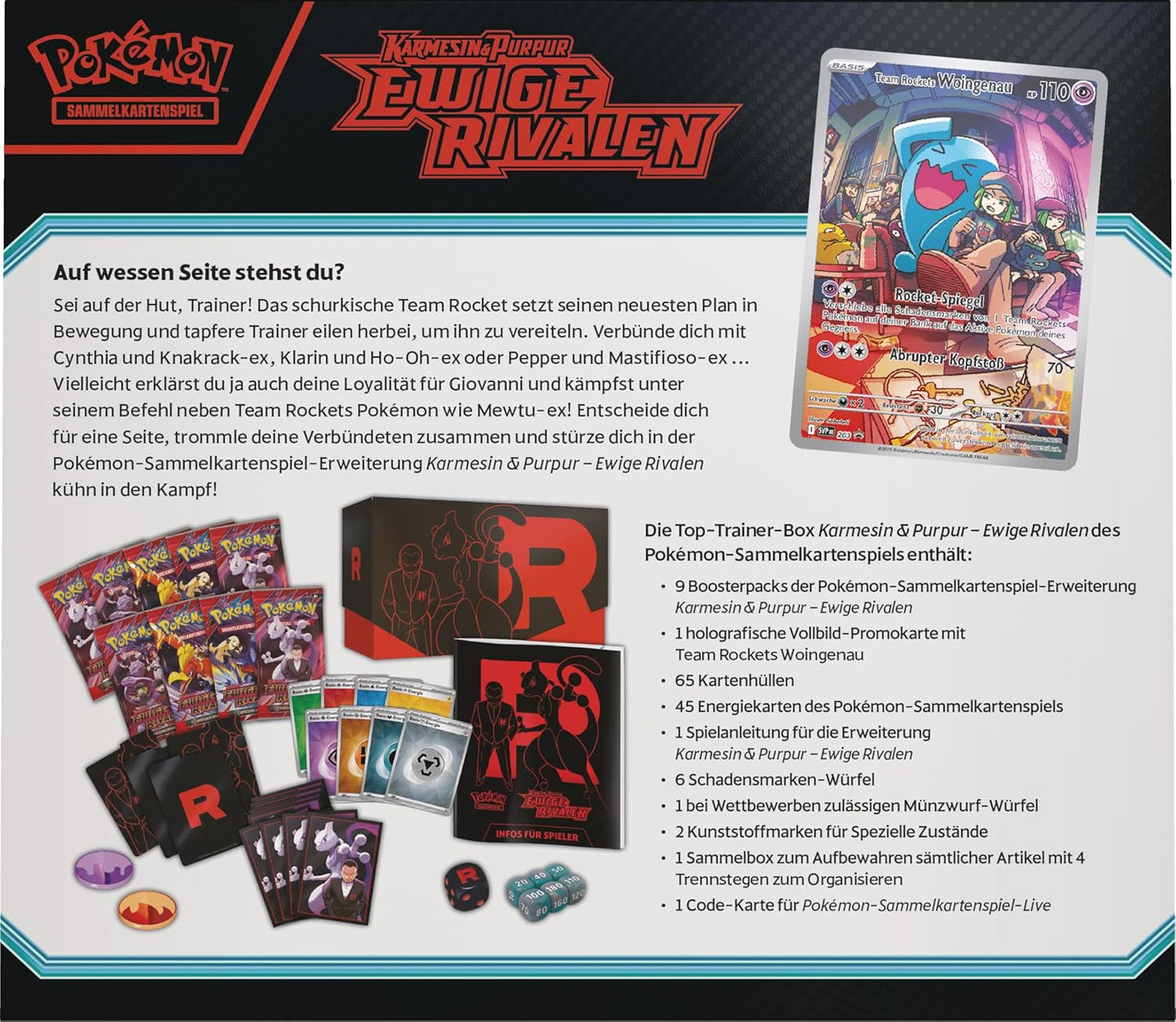Pokémon – Top-Trainer-Box „Ewige Rivalen“ (Deutsch)