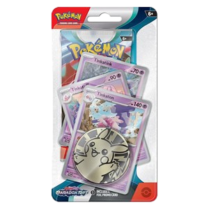 Pokémon Scarlet & Violet 04 Paradox Rift Premium Tinkaton Blister EN