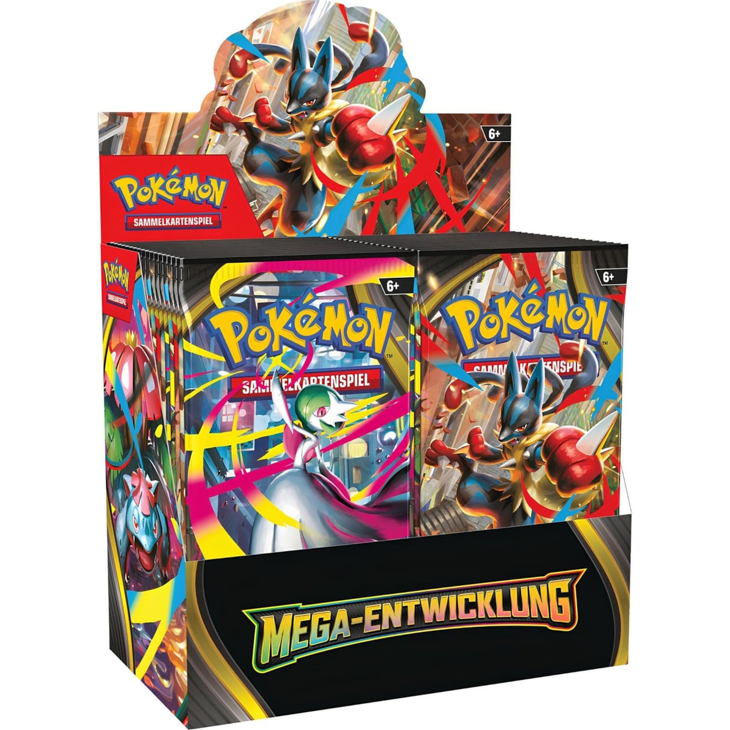Pokémon – Mega-Entwicklung Base Set Booster Display (Deutsch)