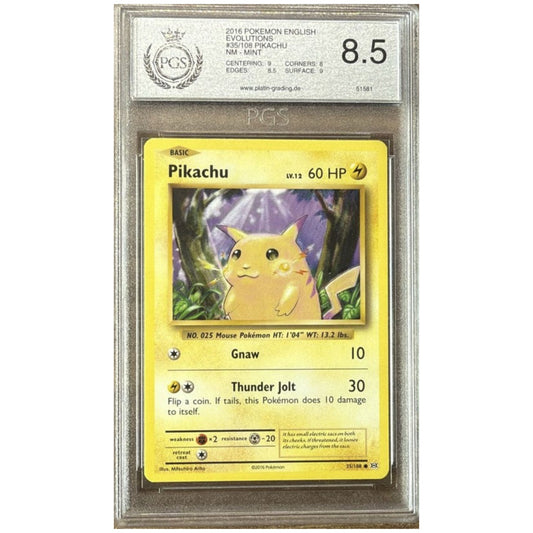 Pikachu – Evolutions (Englisch) – PGS 8.5