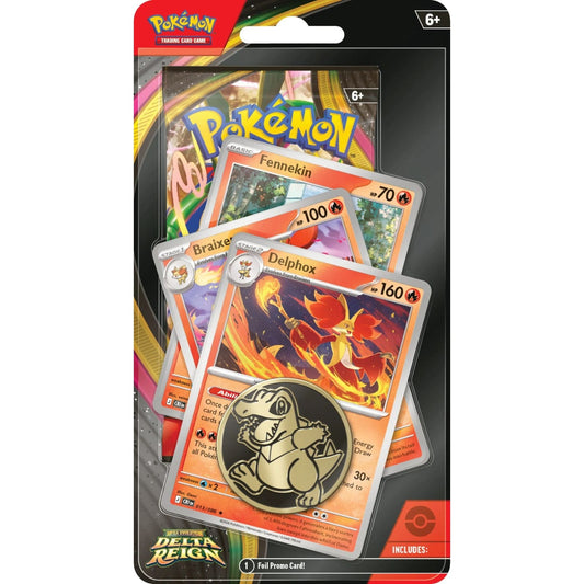 Pokémon Delta-Herrschaft Premium-Checklane-Blister Fennexis (Abbildung: englische Version)
