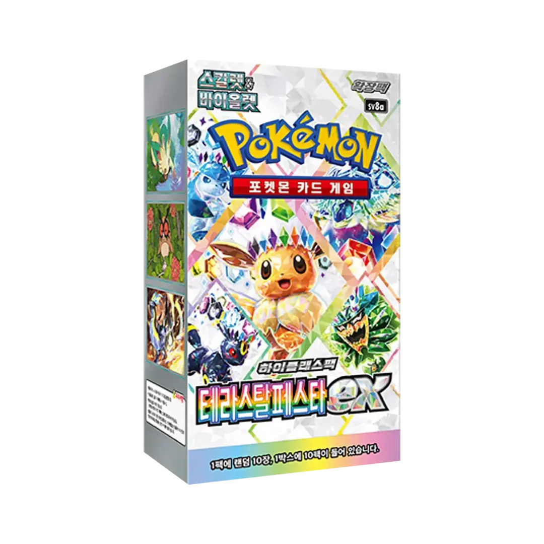 Pokémon – Terastal Festival ex SV8a Booster Box (Koreanisch)