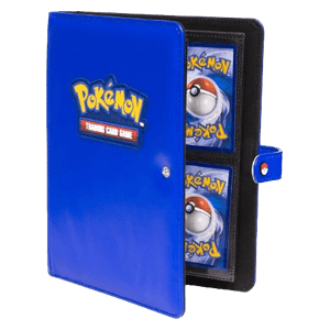 Ultra Pro – Premium Snap Binder Pokémon Blau (4-Pocket, 160 Karten)