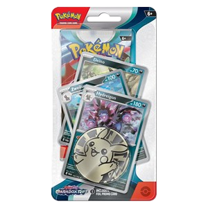 Pokémon Scarlet & Violet 04 Paradox Rift Premium Hydreigon Blister EN