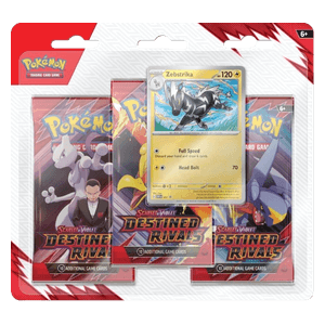 Pokémon Ewige Rivalen: Zebritz 3-Pack Blister (Deutsch)