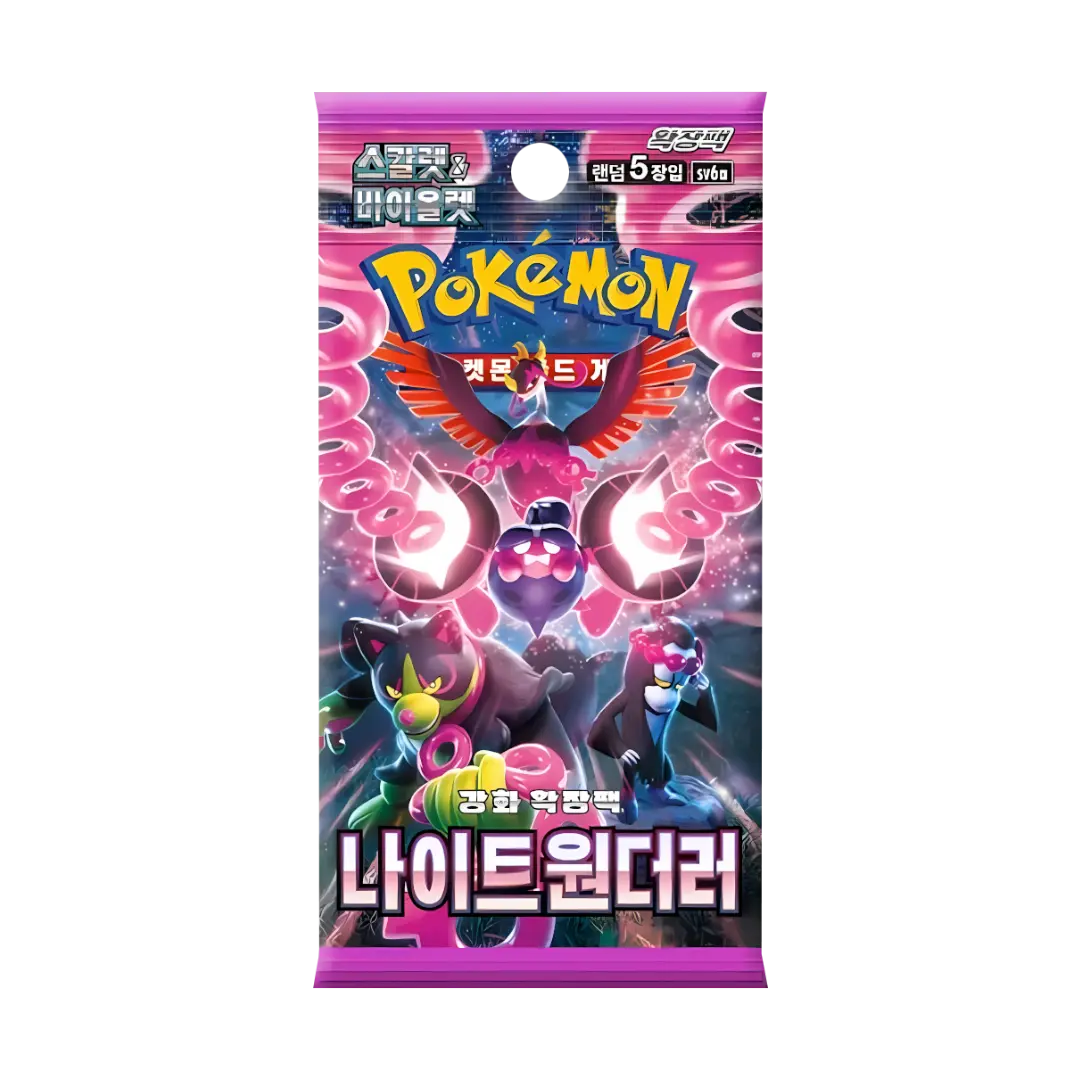 Pokémon – Night Wanderer SV6a Einzelbooster (Koreanisch)