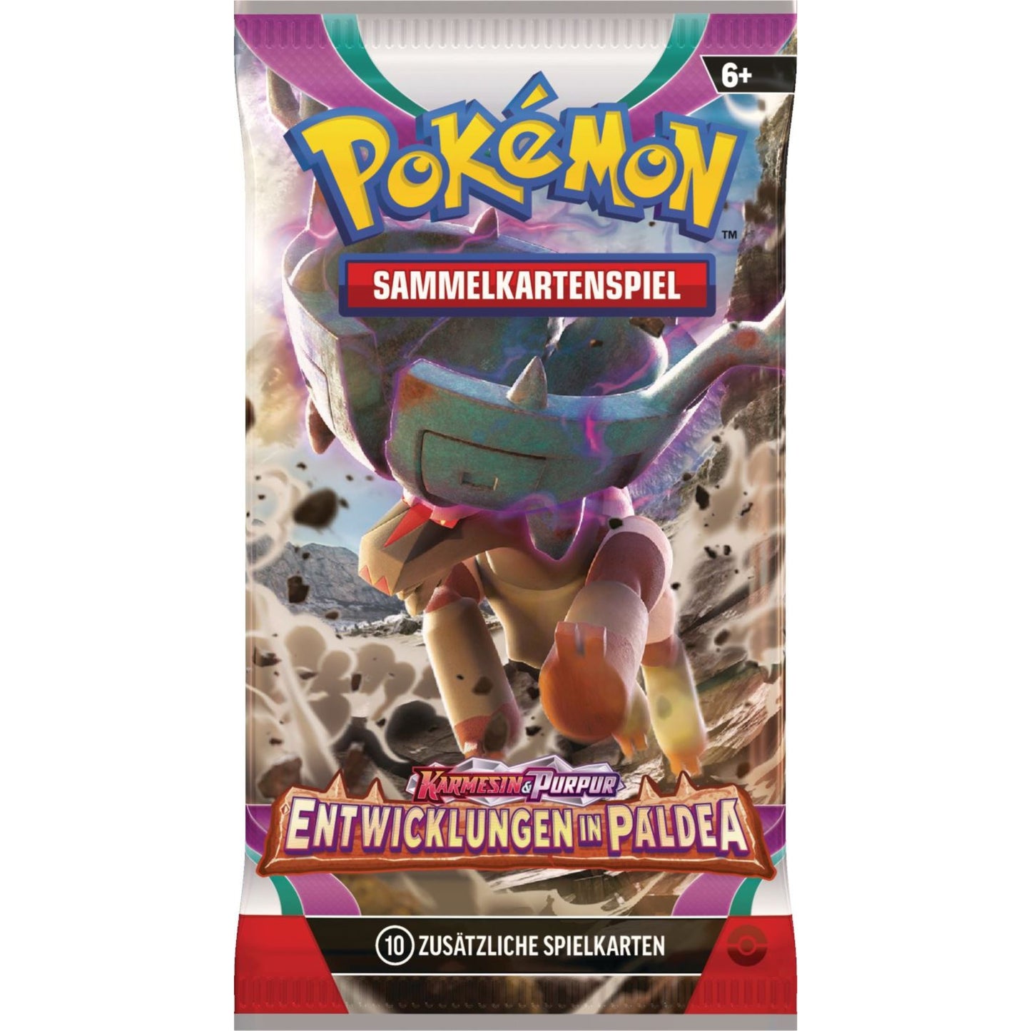 Pokémon – Karmesin & Purpur: Entwicklungen in Paldea Einzelbooster (Deutsch)