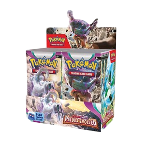 Pokémon – Karmesin & Purpur: Entwicklungen in Paldea Booster Display (Deutsch)