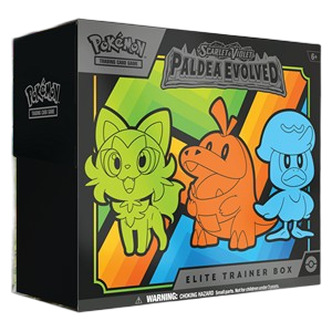 Pokémon – Karmesin & Purpur: Entwicklungen in Paldea Top-Trainer-Box (Deutsch)