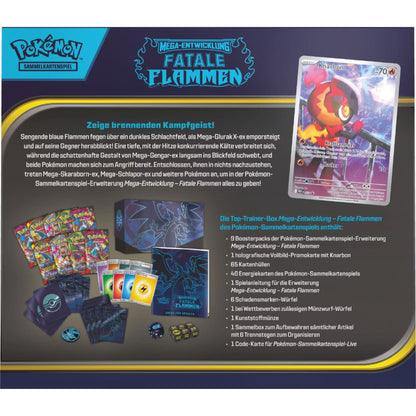 Pokémon – Fatale Flammen Top-Trainer-Box (Deutsch)