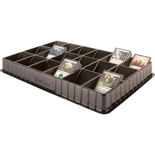 Ultra Pro Card Sorting Tray – leichtes Sortierfach mit 18 schrägen Slots zum Organisieren von Sammelkarten.