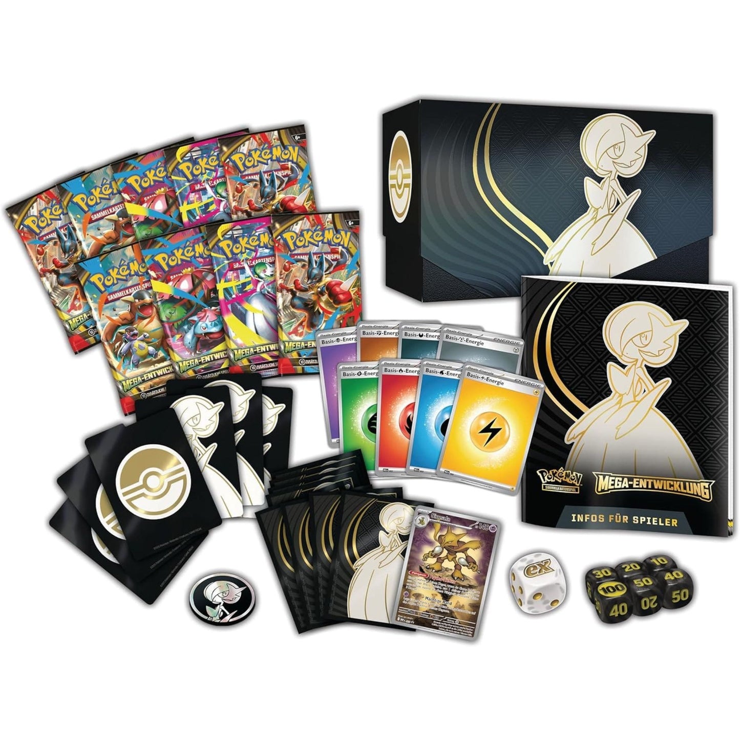 Pokémon – Mega-Entwicklung Top-Trainer-Box Guardevoir (Deutsch)