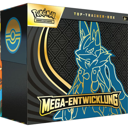 Pokémon – Mega-Entwicklung Top-Trainer-Box Lucario (Deutsch)