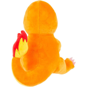 Pokémon Glumanda / Charmander Plüschfigur – 22 cm groß, weiches Polyester, offizielles Lizenzprodukt.
