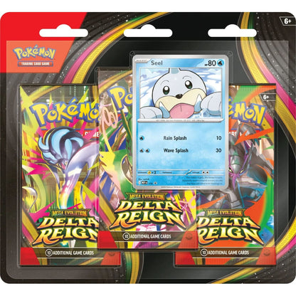 Pokémon Delta-Herrschaft 3er-Pack-Blister Jurob (Abbildung: englische Version)