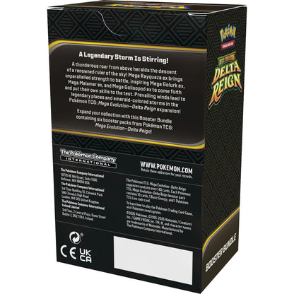 Pokémon Delta-Herrschaft Booster Bundle Rückseite (Abbildung: englische Version)