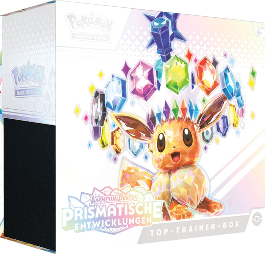 Pokémon – Prismatische Entwicklungen Top-Trainer-Box (Deutsch)