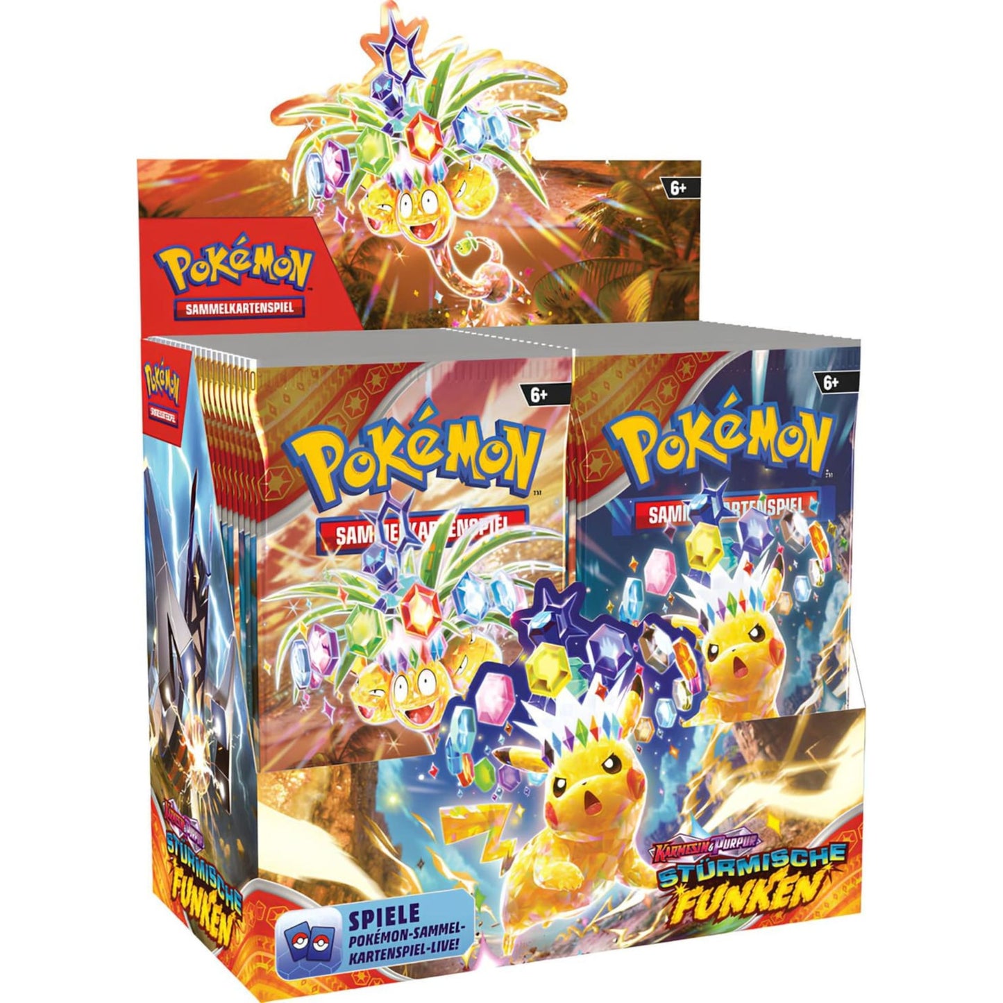 Pokémon - Stürmische Funken Display (36 Booster, deutsch)