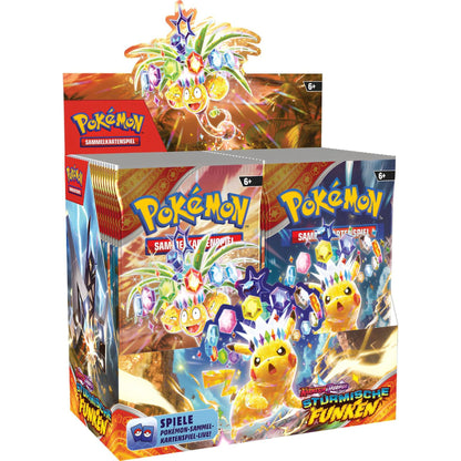 Pokémon - Stürmische Funken Display (36 Booster, deutsch)