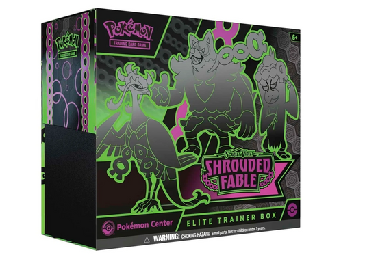 Pokémon - Scarlet & Violet – Shrouded Fable Pokémon Center Elite Trainer Box (Englisch)