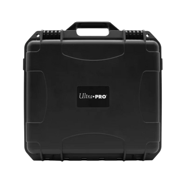 Ultra Pro Graded Card Case – schwarzes IP67-Schutzcase für bis zu 100 gegradete Karten mit Trackingfach und Seriennummer.