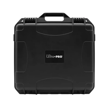 Ultra Pro Graded Card Case – schwarzes IP67-Schutzcase für bis zu 100 gegradete Karten mit Trackingfach und Seriennummer.