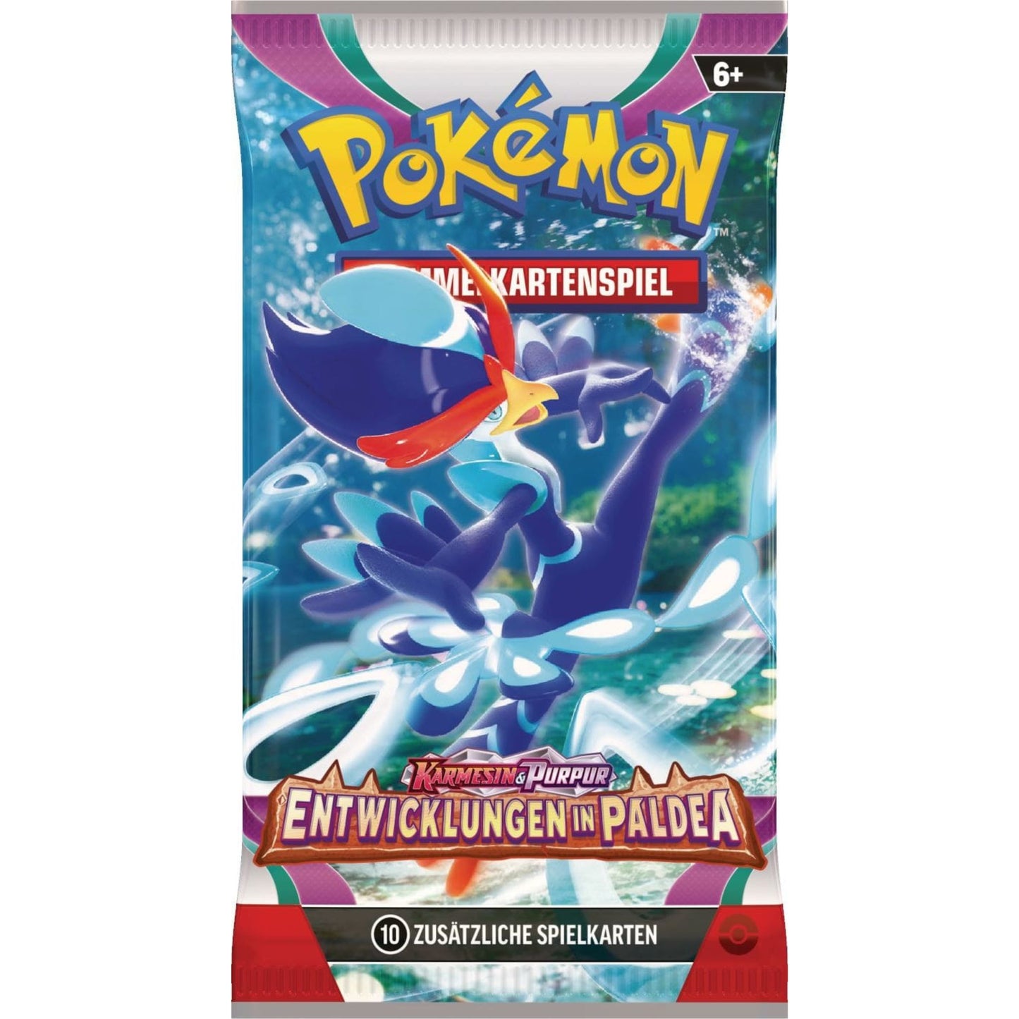 Pokémon – Karmesin & Purpur: Entwicklungen in Paldea Einzelbooster (Deutsch)