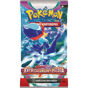 Pokémon – Karmesin & Purpur: Entwicklungen in Paldea Einzelbooster (Deutsch)