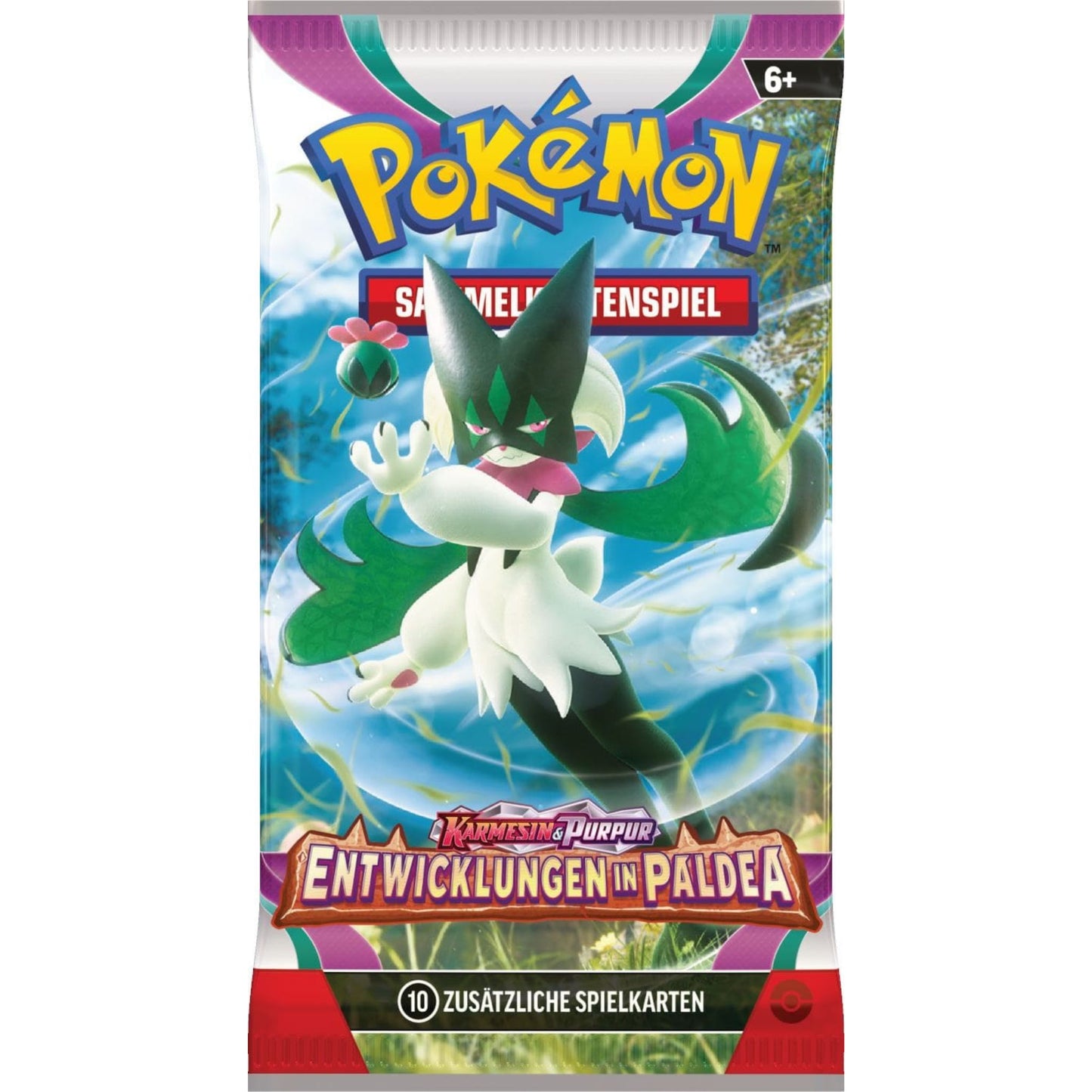 Pokémon – Karmesin & Purpur: Entwicklungen in Paldea Einzelbooster (Deutsch)