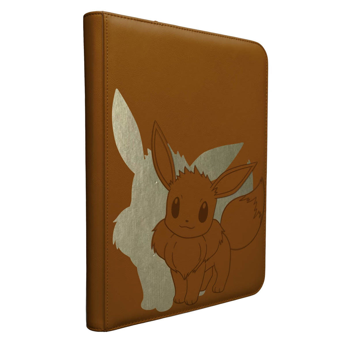 Ultra Pro Elite Series Evoli 9-Pocket PRO-Binder – Seitenansicht mit Reißverschluss